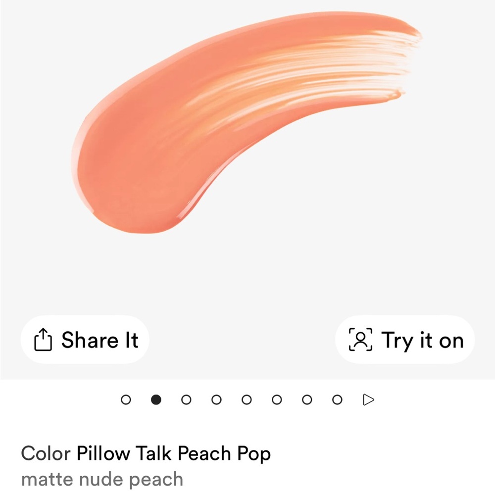 Charlotte Tilbury Matte Beauty Blush Wand - Shade Pillow Talk Peach Pop - Picture 4 of 4